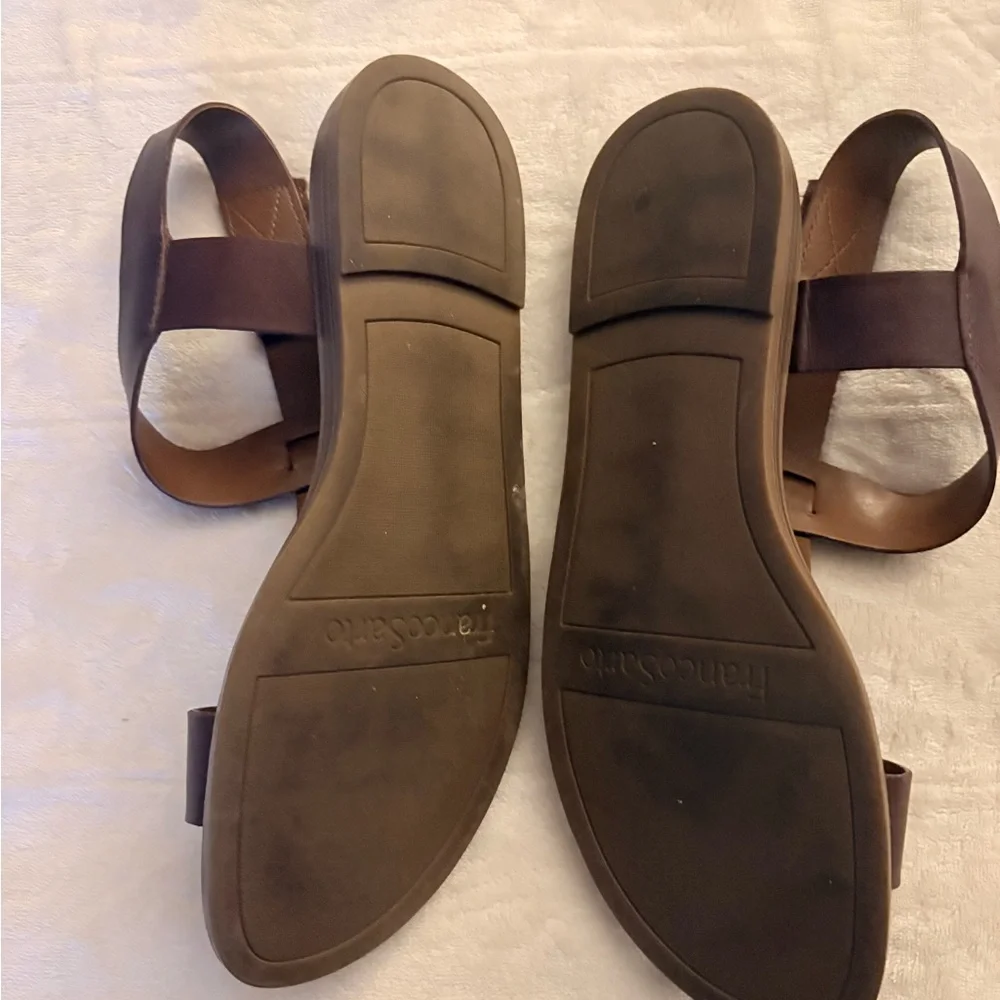 Brown Franco Sarto Leather Sandals🌻 - Picture 6 of 8